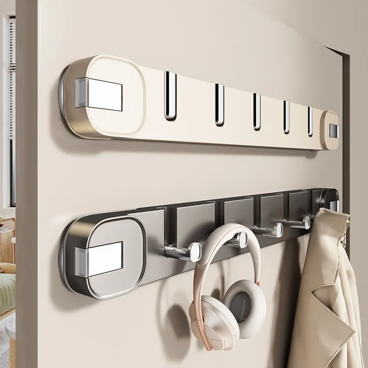 吸盘门后挂钩挂衣架免打孔强力承重壁挂收纳神器入户门粘钩置物架