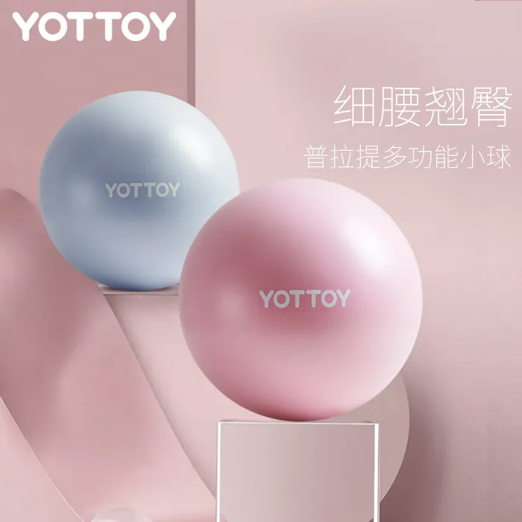yottoy普拉提小球加厚防爆瑜伽球健身弹力运动弹性迷你球瑜伽球D