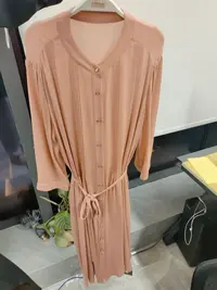 陌妆桑蚕丝连衣裙 B602