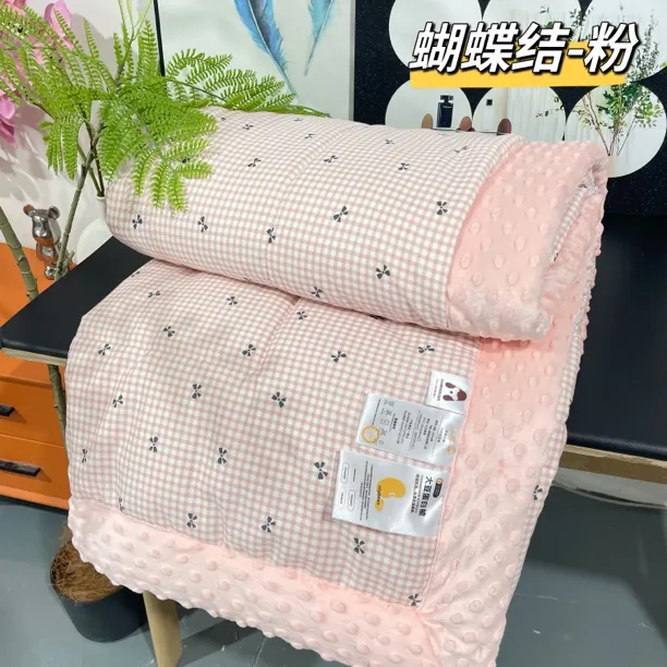 纯棉豆豆被1.5×2米（4斤左右）总  卡通单人被春秋被大豆被子冬被