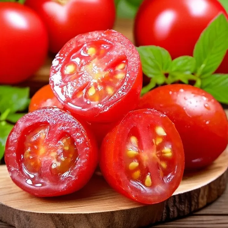 千禧小番茄露天西红柿自然成熟新鲜现摘3斤5斤新鲜包邮坏果包赔