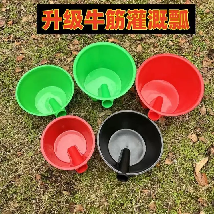 新款加厚牛筋灌溉粪瓢粪勺淋菜浇水施肥舀水瓢农用农村塑料泼瓢商品图