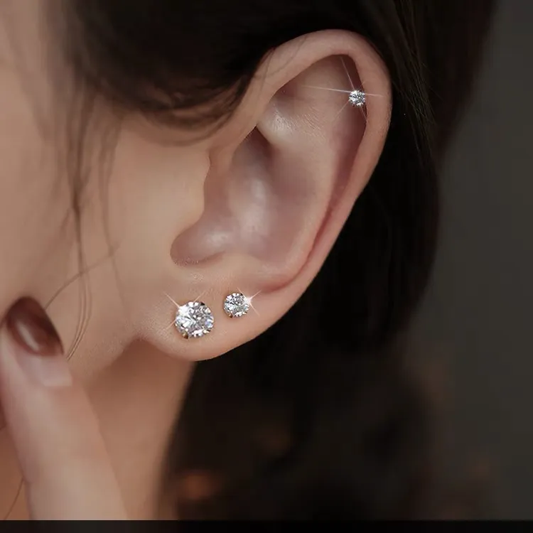 【四爪爆闪耳钉】时尚百搭耳钉耳骨钉小巧精致