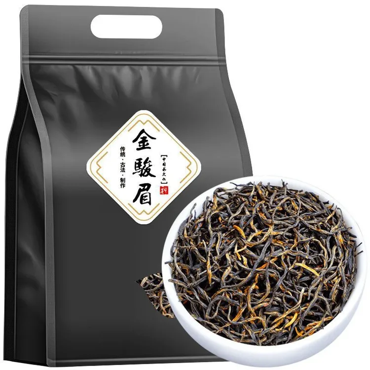 红茶金骏眉2024年新茶武夷茶叶浓香蜜香红茶金骏眉散茶袋装罐装