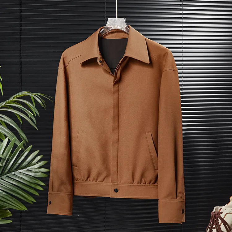 BONNY MAX新款休闲百搭外套男士短款春秋翻领潮流运动茄克QY013