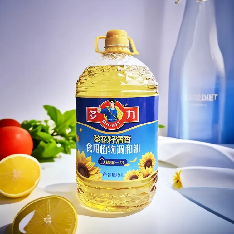 多力清香葵花籽植物调和油5升健康营养食用油充氮保鲜清香煎炸炒