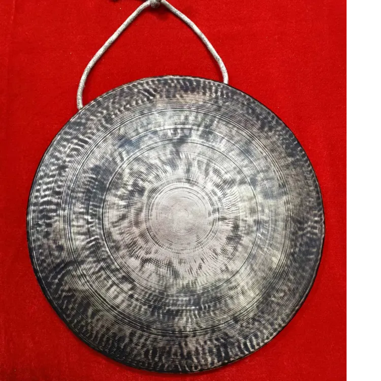 手工青铜川锣33/36/40/公分 道场锣