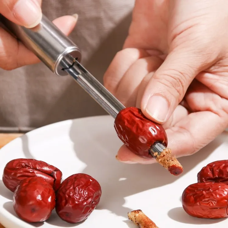 去枣核神器红枣去核工具多功能挖山楂籽家用开大枣山楂奶枣去核器
