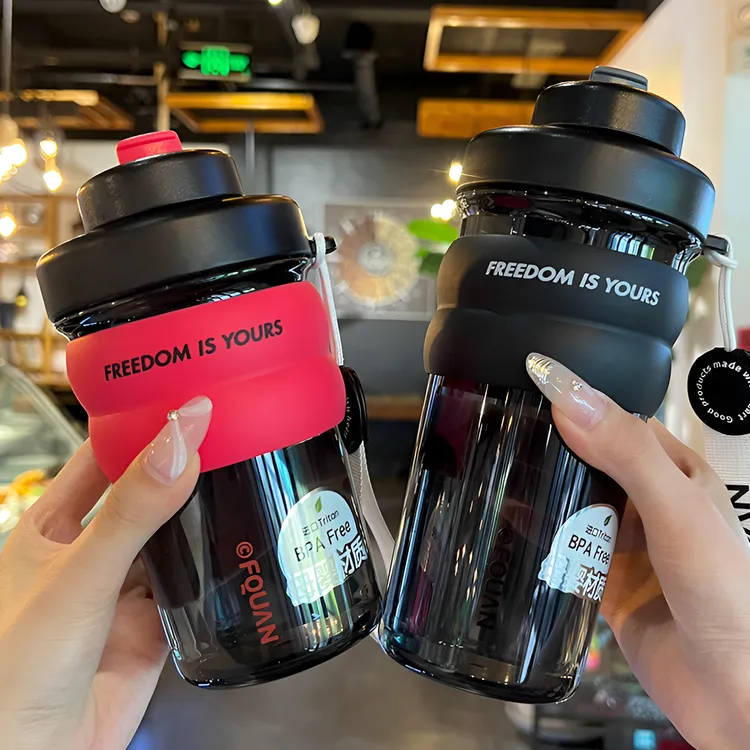 大容量水杯夏网红爆款2025新款女士专用高颜值男生泡茶杯子随手杯