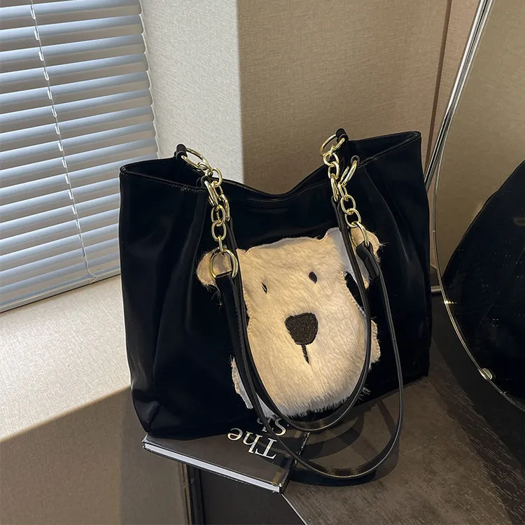 艾米兔女包2025新款大容量简约小众设计休闲洋气百搭单肩托特包