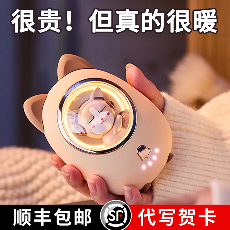 冬季保暖送女生女友可爱萌宠暖手宝送老婆实用暖宝宝惊喜生日礼物