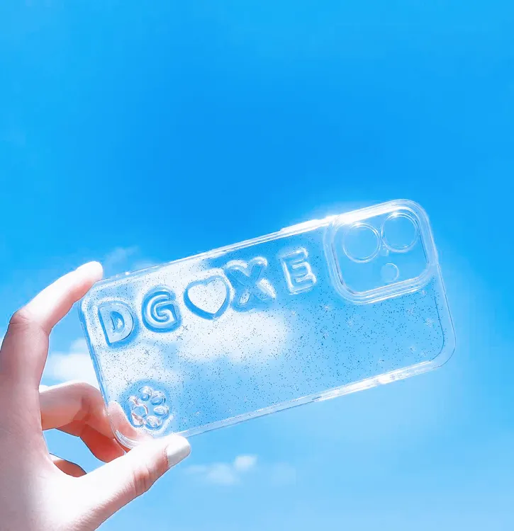 苹果手机壳DIY定制情侣手机壳16纪念数字15字母14爱心立体适用