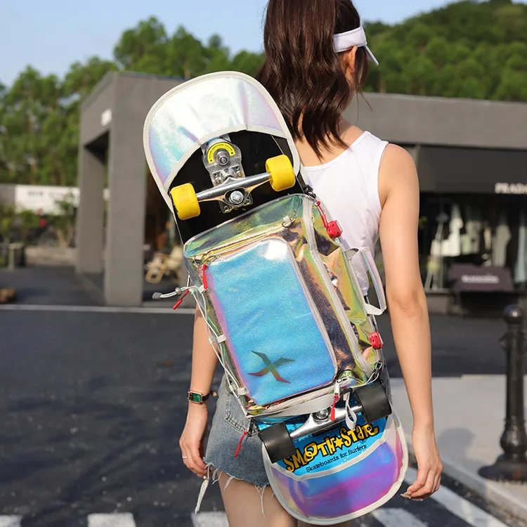 推荐滑雪斜背包单板包野雪背包陆地冲浪板包双翘路冲滑板包陆冲