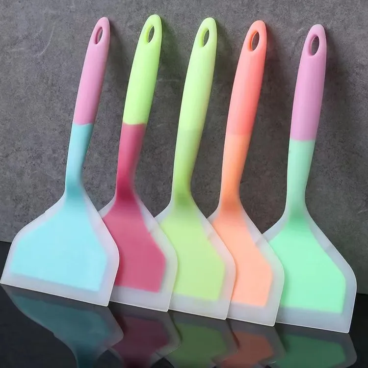 耐高温玉子烧锅铲硅胶铲不粘锅专用铲子鸡蛋平底煎锅铲
