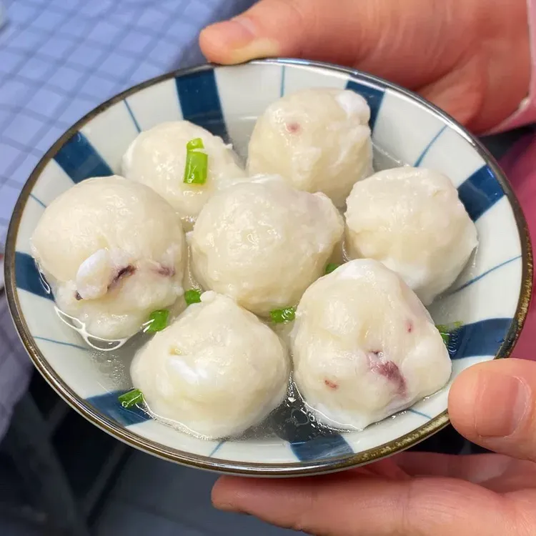 正宗潮汕墨鱼丸 本港墨鱼能够吃到墨鱼肉的墨鱼丸