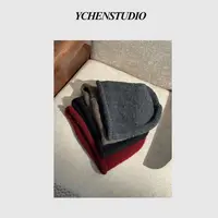 YCS 秋季四色针织毛线帽21917