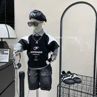 现货~套装针织马甲儿童衬衫韩版男童2024秋季洋气痞帅童装246070