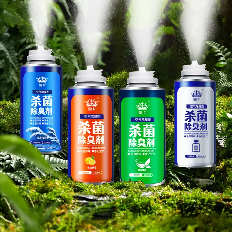 家用汽车自动喷雾除臭剂清新香氛车内空气杀菌剂除味剂