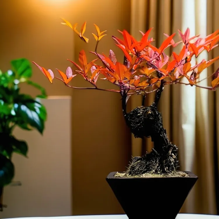 红叶南天竹老桩盆景冬季耐寒红叶植物室内外阳台庭院四季好养植物