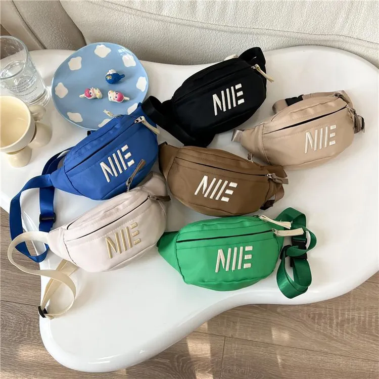 （新疆包邮）潮流洋气儿童小包包网红女童宝宝胸包时尚小男孩户外包