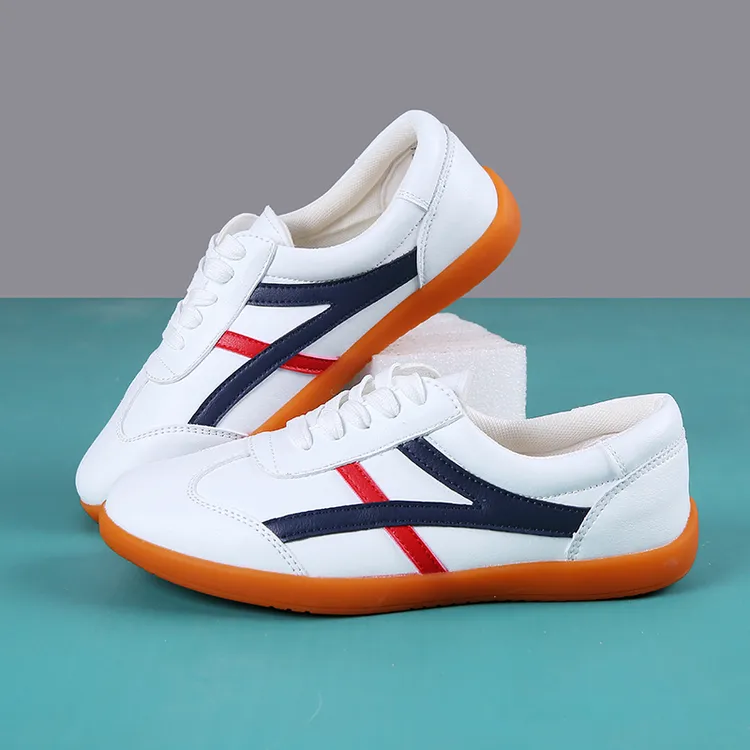 【李晓峰老师专属】陈家沟太极鞋女真皮牛筋底武术练功鞋男款软底