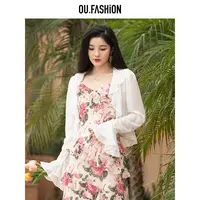 【媛媛】OU.FASHION/欧点气质防晒薄款防晒衣开衫6032320091
