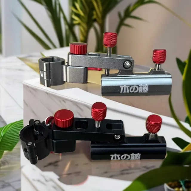 钓椅大物炮台架万向炮台单炮台铝镁合金材质钓椅配件