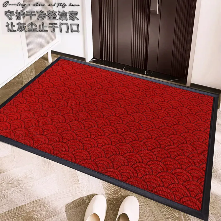 入户进门口门垫防滑地垫除尘吸水脚垫家用玄关门厅地毯蹭土脚踏垫