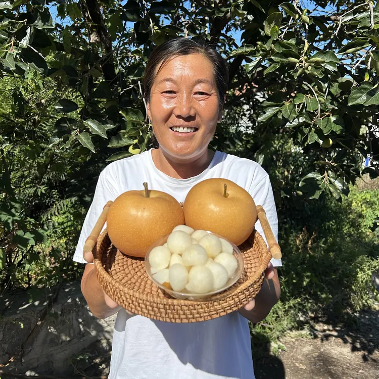【兔姐推荐】【产地直发】正宗山东秋月梨脆甜多汁细腻无渣尝鲜入口甘甜
