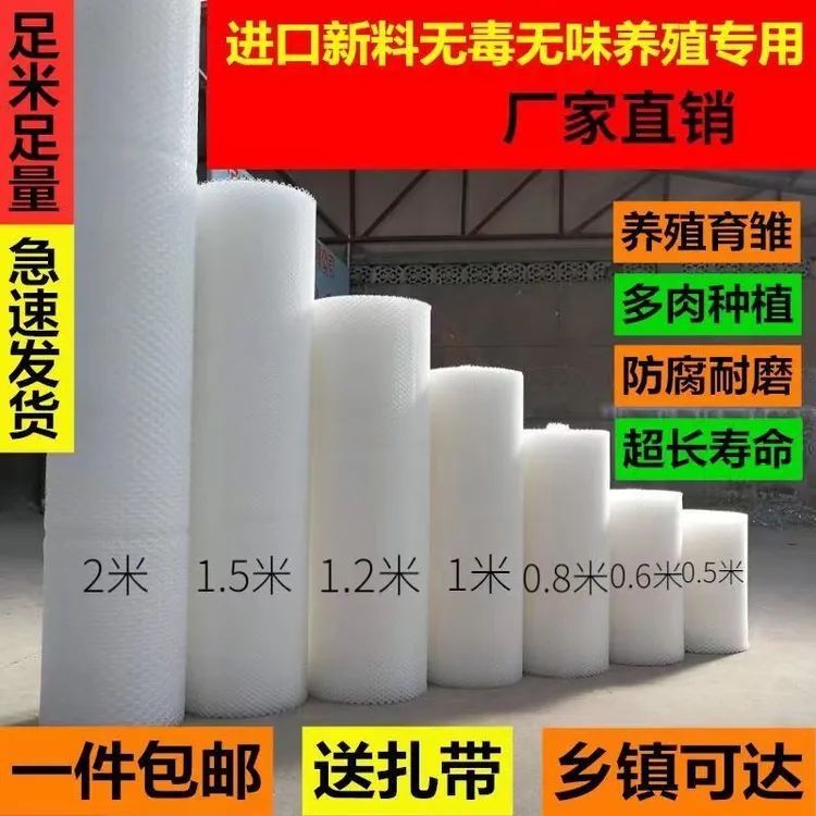 加厚塑料阳台防护网格网养殖围栏网漏粪育雏网鸡鸭脚垫网整卷批发