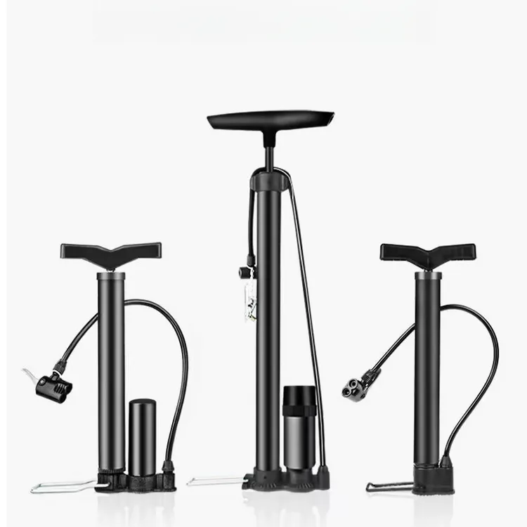 打气筒高压打气筒自行车篮球家用充气泵便携气筒电动车摩托车气管