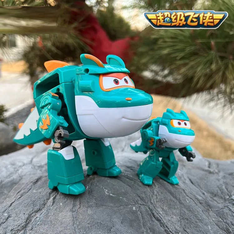 新品第11季超级飞侠大号变形恐龙机器人大壮小翼小盾乐迪小爱玩具