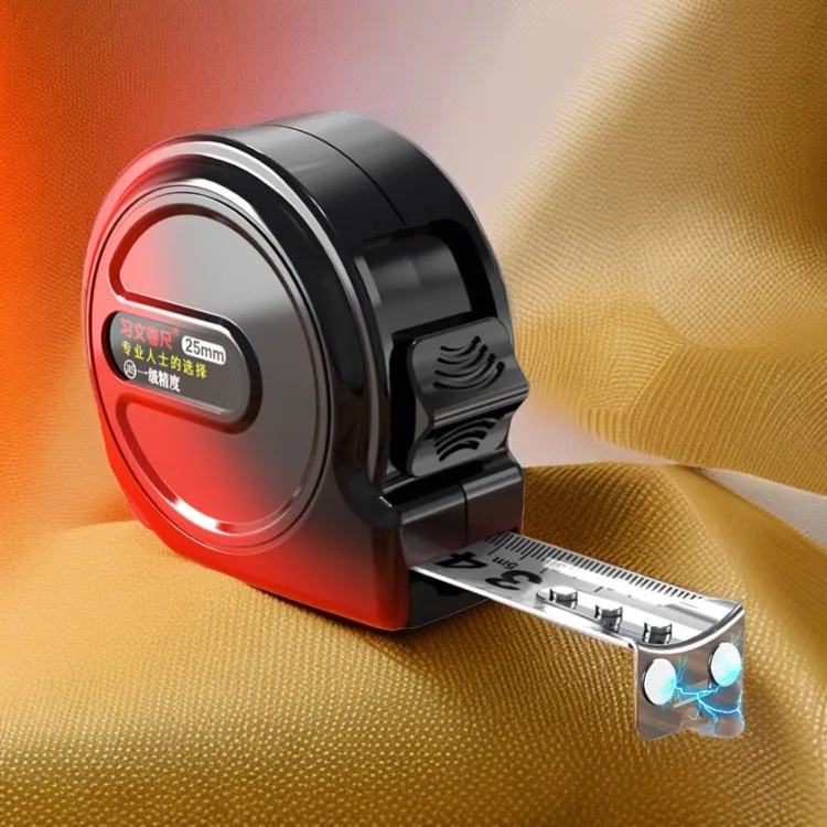 强磁高精度卷尺5米加宽3米7.5米10米不锈钢色盒尺米卷尺超厚耐摔