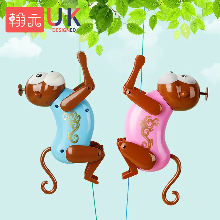 会爬绳的小猴子玩具宝宝创意亲子互动玩具趣味益智儿童男孩女孩
