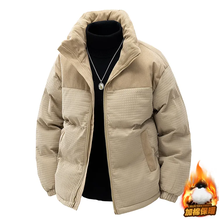 玛斯柏雅丹风棉衣外套男士冬季潮牌宽松男生高街休闲加厚保暖棉服