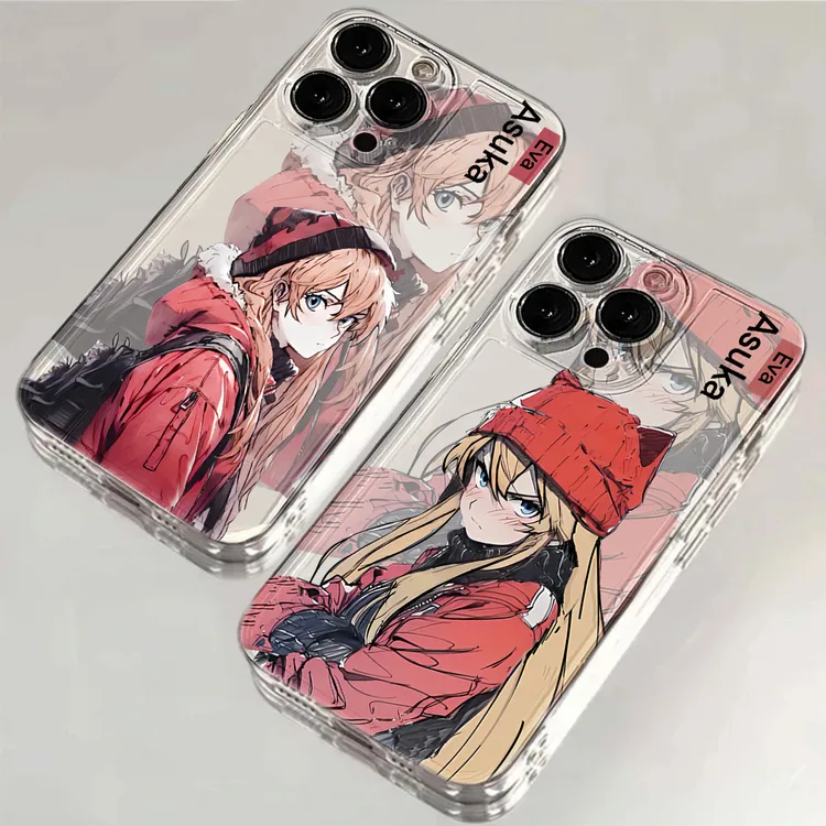 猫帽明日香透明适用iphone15苹果14太空手机壳华为vivo小米oppo套