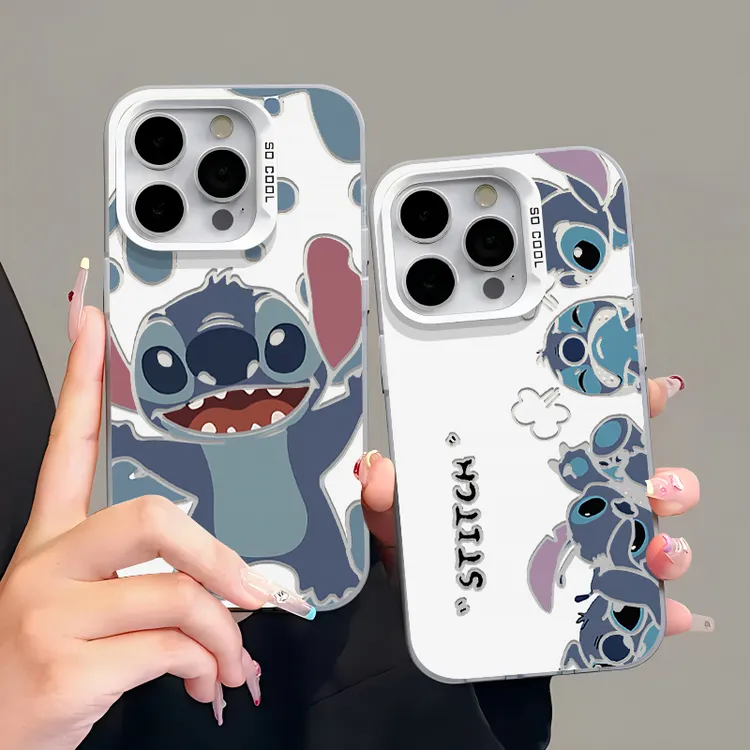 闺蜜款史迪仔iphone15/16/17元气壳14/13手机壳vivo华为oppo小米