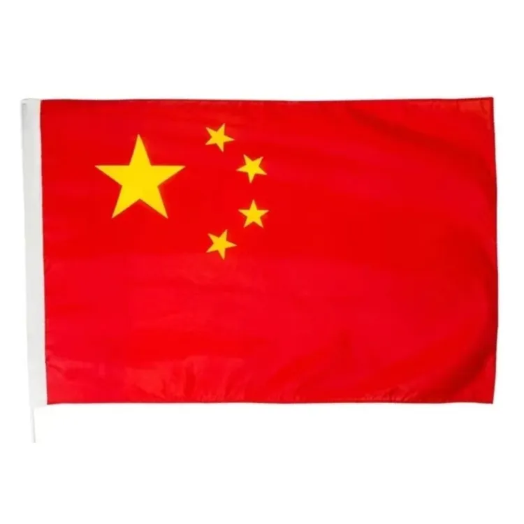 1号2号3号4号5号6号五星红旗中国旗纳米防水防晒春亚纺定制做旗帜