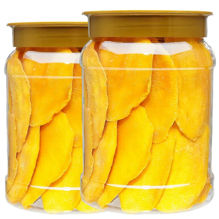 芒果干厚切 净重罐装 零食好吃的网红水果干果脯休闲食品特产零食