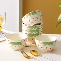 芬利兰【6个装】-遇见莓好-4.7英寸6个米饭碗家用网红-1餐具