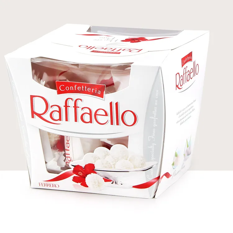 费列罗进口拉斐尔雪莎椰蓉巧克力15粒礼盒装圣诞礼物散装零食喜糖