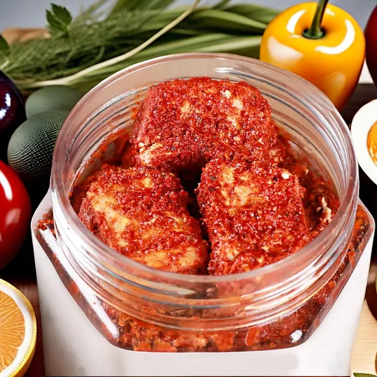 白溪腐乳下饭菜湖南特产农家手工无油霉豆腐玻璃瓶装香辣腐乳豆酱