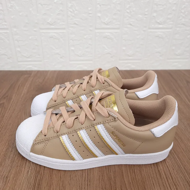 正品Adidas阿迪达斯三叶草Superstar女复古经典贝壳头板鞋 GZ3454