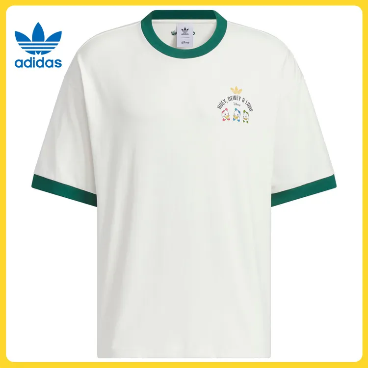 adidas Originals阿迪三叶草中性HDL GFX T M圆领短T恤JP1414