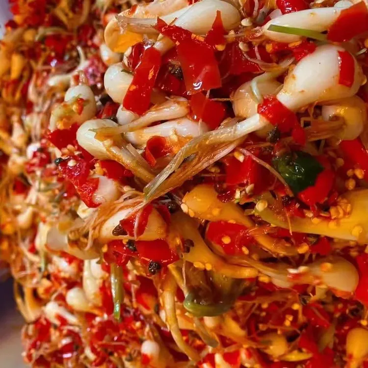 云南普洱特产酸辣藠头700克罐装调味即食下饭菜