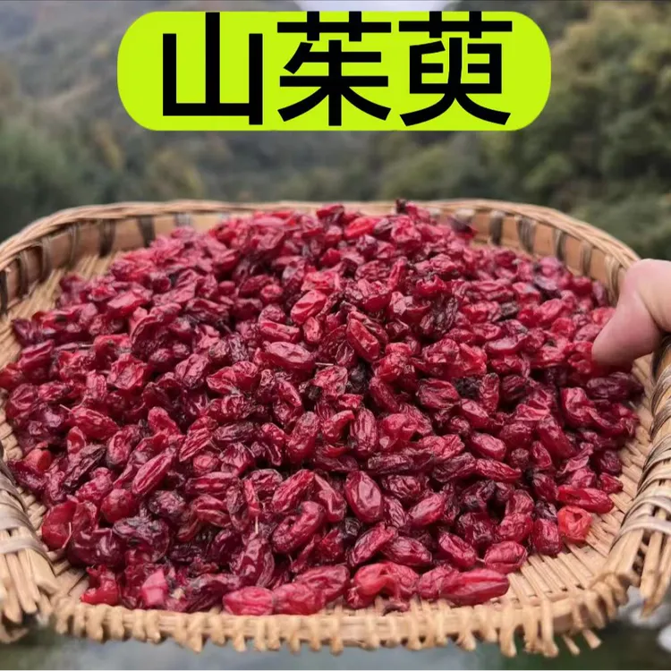 【山茱萸】 筒子皮山萸肉 枣皮 秦岭山脉山外采集  250克包邮