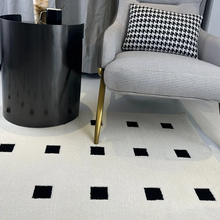 咏绣三防耐脏好打理简约高级质感百搭卧室沙发客厅毯可定制可满铺