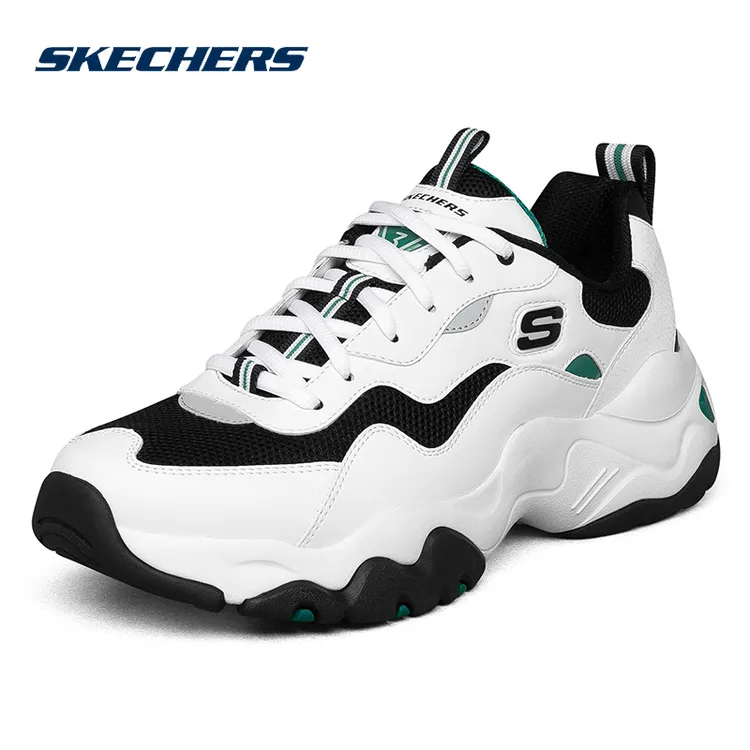 【专柜款】斯凯奇男鞋轻便缓震熊猫鞋新款厚底增高老爹鞋运动休闲鞋