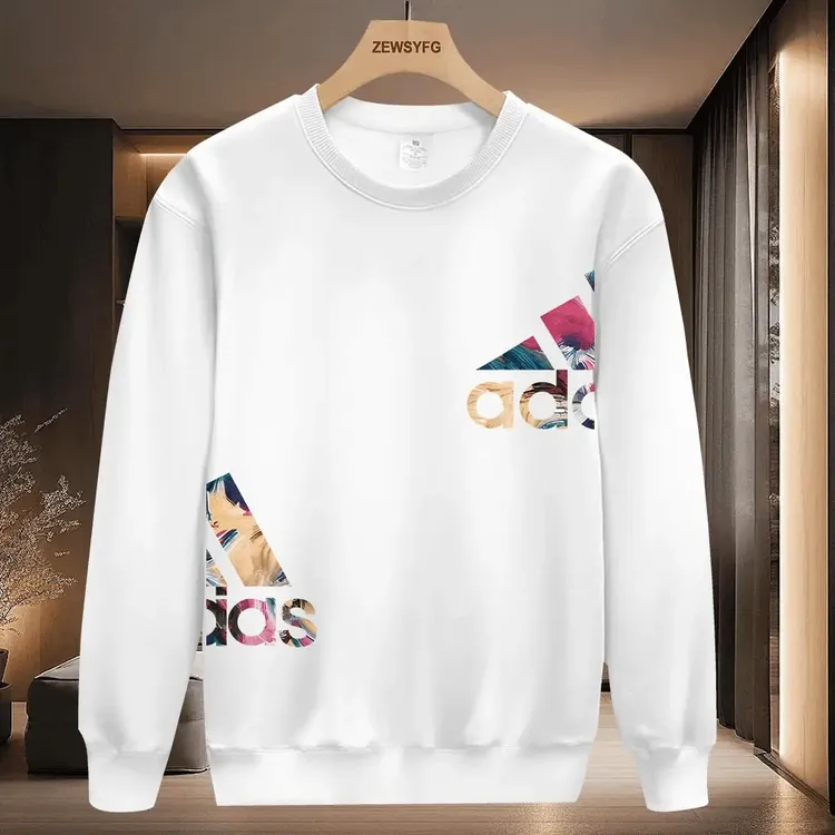 美式痞帅潮流宽松百搭套卫衣长袖印花青年男女款休闲圆领上衣