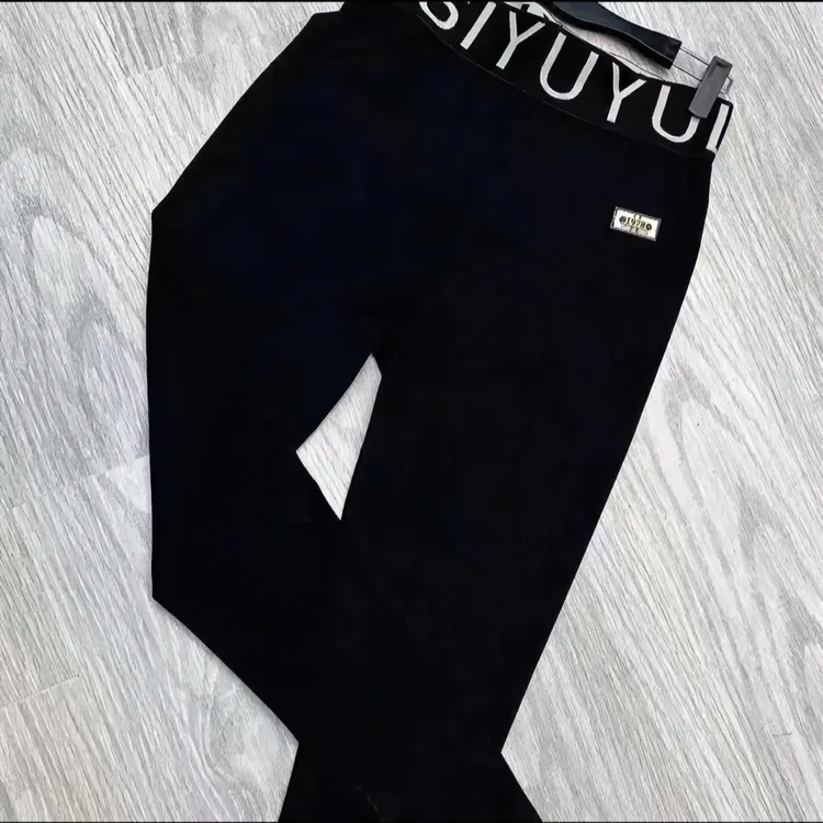 高腰打底裤显瘦打底裤瑜伽时尚女弹力外穿紧身黑色裤子高弹力运动